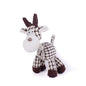 Hot New Arrival Pet Cat Dog Sound Toy Cotton Rope Creative Donkey Plush Bite Training Interactive Pet Toy for Dog Cat Grey Brown