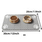 Pet Feeding Mat-Absorbent Pet Placemat for Food and Water Bowl with Waterproof Rubber Backing Quick Dry Water Mat for Dog Cat