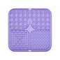 Pet Lick Silicone Mat Dogs Pet Slow Food Plate for Dog Bathing Distraction Silicone Dog Sucker Food Training Dog Feeder Supplies