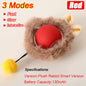 New Cat Interactive Ball Toy Automatic Rolling Ball Faux Tail Rechargeable Smart Pet Electric Toy Dog Cat Training Imitate Mouse