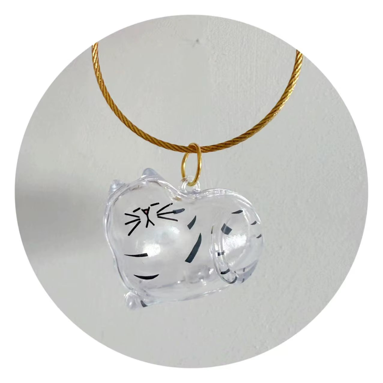 Transparent Dog Hair Storage Container Adorable Pet Keepsake Capsule Pendant with Key Ring for Pet Lovers DIY Memorial Keychain