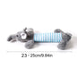 Funny Simulated Animal No Stuffing Dog Toy with Squeakers Durable Stuffingless Plush Squeaky Dog Chew Toy Crinkle Pet Squeak Toy