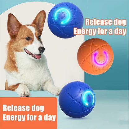 Smart Dog Toy Ball Electronic Interactive Pet Toy Moving Ball USB Automatic Moving Bouncing for Puppy Birthday Gift Cat Products
