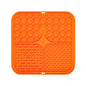 Pet Lick Silicone Mat Dogs Pet Slow Food Plate for Dog Bathing Distraction Silicone Dog Sucker Food Training Dog Feeder Supplies